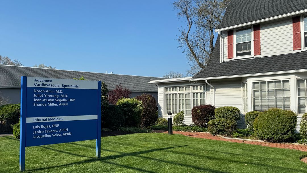 Advanced Cardiovascular Specialists clinic exterior at 439 Mill Hill Ave., Bridgeport, Connecticut
